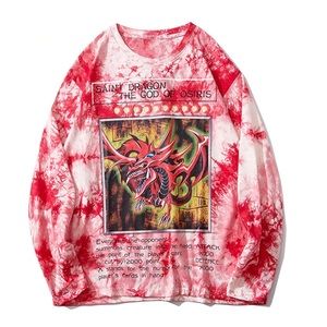 Red dragon vintage sweater